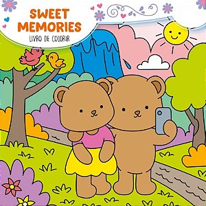 Livro de Colorir Sweet Memories