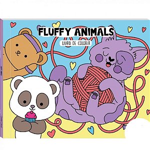 Livro de Colorir Fluffy Animals