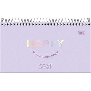 AGENDA SEMANAL BOLSO HAPPY M2 2026