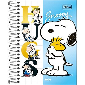 AGENDA DIÁRIA ESPIRAL SNOOPY