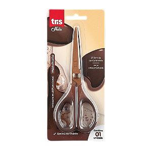 Tesoura Multifuncional Holic Coffee Shop 17,5 cm