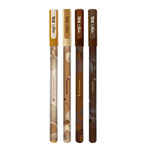 Caneta Esferográfica Holic Coffee Shop 1.0mm Tris