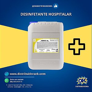DESINFETANTE HOSPITALAR - PEROXY 4D BB DE 20 LITROS