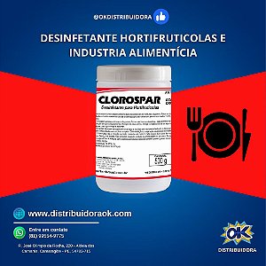 DESINFETANTE PARA HORTIFRUTICOLAS - CLOROSPAR 500g