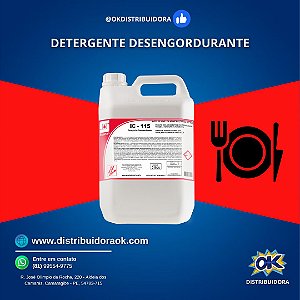 DETERGENTE DESENGORDURANTE - IC 115 BB DE 5 LITROS