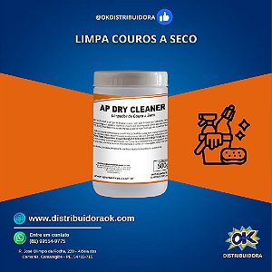 LIMPADOR A SECO PARA COURO - AP DRY CLEANER 0,500 KG