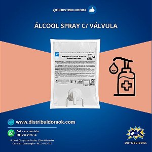XPRESS ALCOOL SPRAY 600ML (COM VÁLVULA)