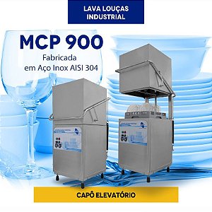 MAQUINA DE LAVAR LOUÇAS ESTACIONÁRIA NTI - MCP 900 (TRIFASICA 220V)