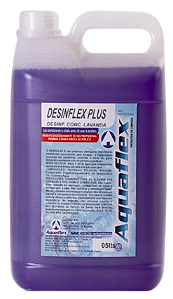 DESINFLEX DESINFETANTE FLORAL 5 LITROS - AQUAFLEX