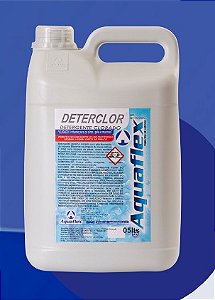 DETERCLOR - DETERGENTE CLORADO EM GEL 5 LITROS - AQUAFLEX