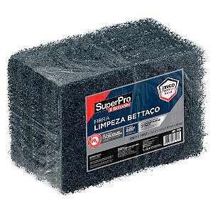 FIBRA DE LIMPEZA ULTRA PESADA BETTACO 26x10,2CM(10UN) - SUPERPRO