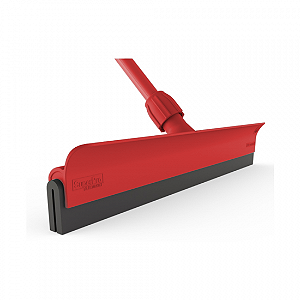 RODO PLASTICO PROFISSIONAL S/ CABO 65CM VERMELHO - SUPERPRO