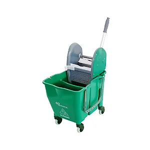 BALDE ESPREMEDOR DOBLO 30 LITROS VERDE NY110 - BRALIMPIA