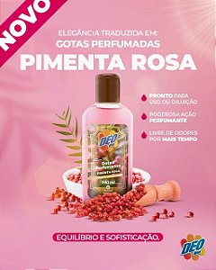 ESSÊNCIA GOTAS PERFUMADAS PIMENTA ROSA 140ml - DEOLINE