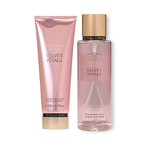Kit Body Splash 250ml + Creme Hidratante Velvet Petals 236ml Victoria's Secret