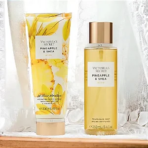 Kit Body Splash 250ml + Creme Hidratante Pineapple e Shea 236ml