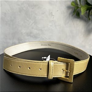 CINTO BEGE DIOR VINTAGE