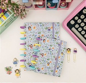 Caderno de disco Floresta encantada