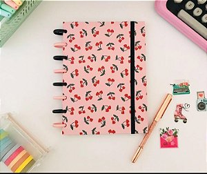 Caderno de disco Cerejiinhas