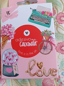 Adesivo na caixinha Loves in the air
