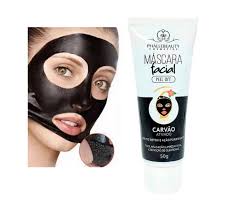 Mascara facial carvão ativado phallebeauty