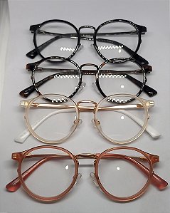 Armação para Óculos de Grau redondo pequeno Helen