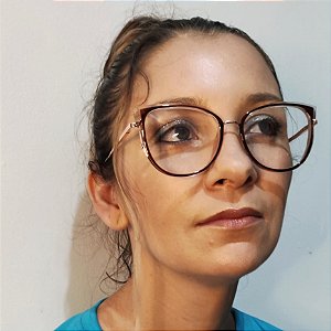 Armação para oculos de Grau Gatinho Priscila