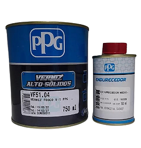 Kit Verniz Fosco 5:1 VF51 900mL - PPG