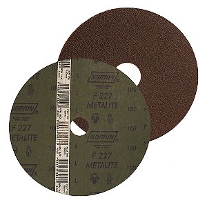 Disco de Fibra  Metalite F224/F227 (115x22mm) (10 unidades) - NORTON