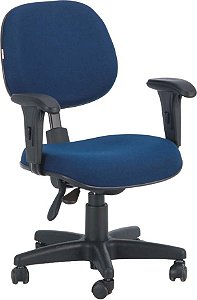 Cadeira ECO secretaria executiva giratória back system com braços