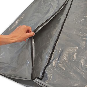 Cobertura de Óbito com Zíper Frontal Isemed
