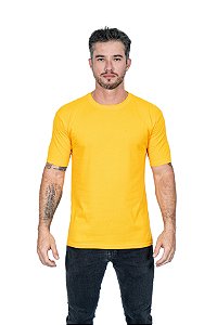 Camiseta Básica Amarelo Canário