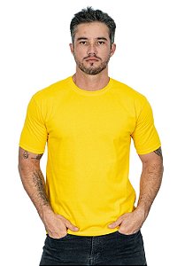 Camiseta Básica Amarelo Canário