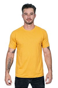 Camiseta Básica Amarelo Mostarda