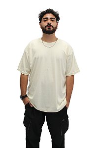 Camiseta Off-White Oversized Streetwear 100% Algodão
