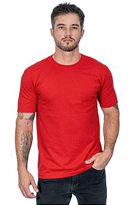 Camiseta Básica Vermelho Unissex