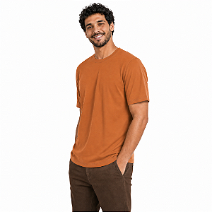 Camiseta Básica Terracota Unissex