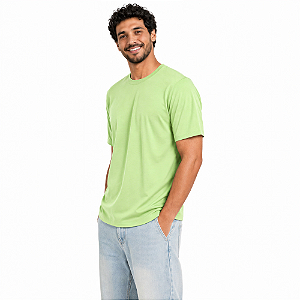 Camiseta Básica Verde Limão
