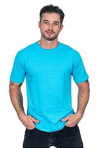 Camiseta Básica Azul Turquesa
