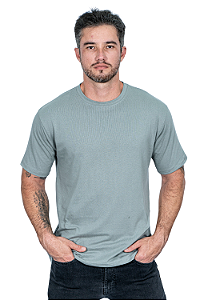 Camiseta Básica Cinza Chumbo