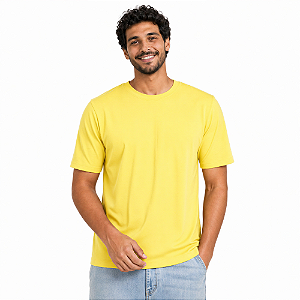 Camiseta Básica Amarelo Bebê