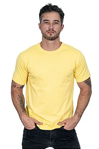 Camiseta Básica Amarelo Bebê