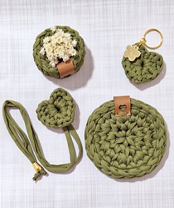 Kit leitura presenteável verde oliva