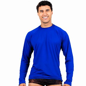 Camisa Térmica Masculina Segunda Pele Praia Surf Proteção Uv