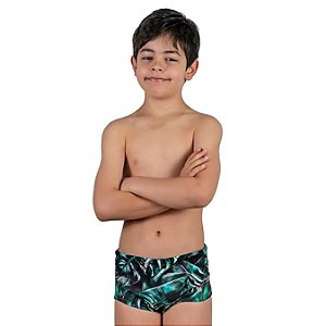 Sunga Tradicional Infantil Juvenil Estampada Moda Praia 2025
