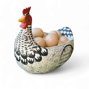 Porta-ovos - Suporte Para Ovos De Galinha Caipira Decorativa