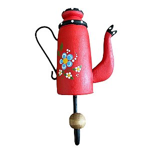 Cabide E Suporte Para Pano De Prato De Bule Decorativo