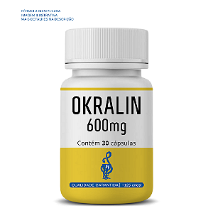 Okralin 600mg 30 doses - Bloqueador de gordura