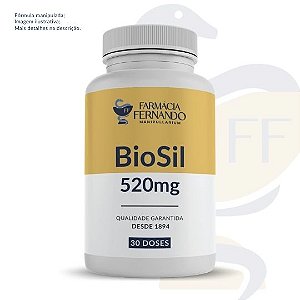 BioSil 520mg 30 doses - Silício orgânico