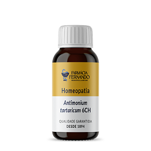 Antimonium tartaricum 6CH - Homeopatia
